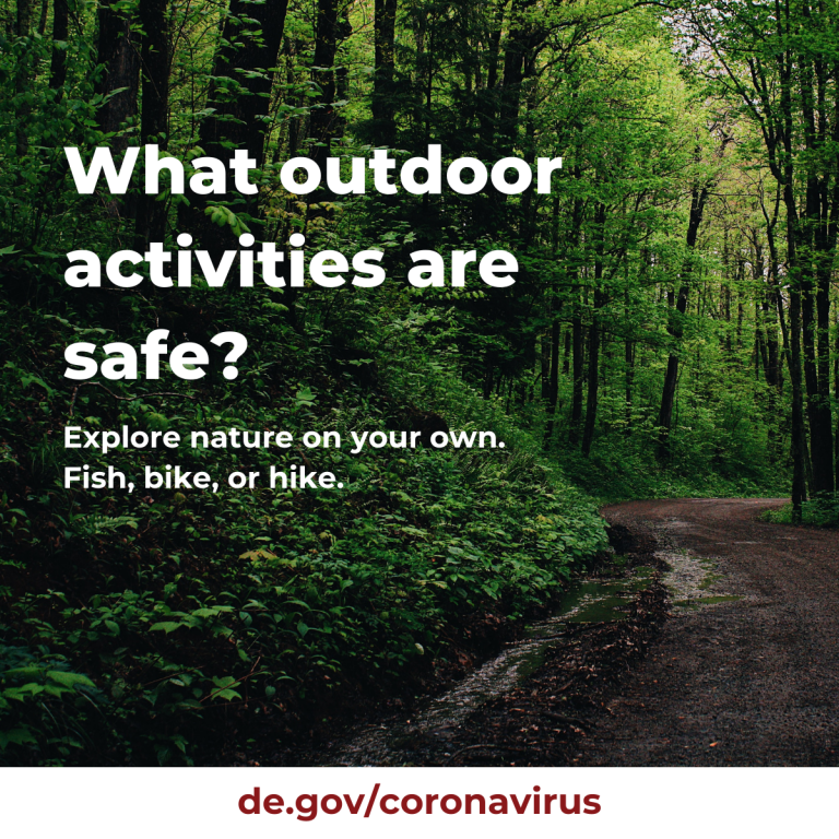 What outdoor activities are safe?