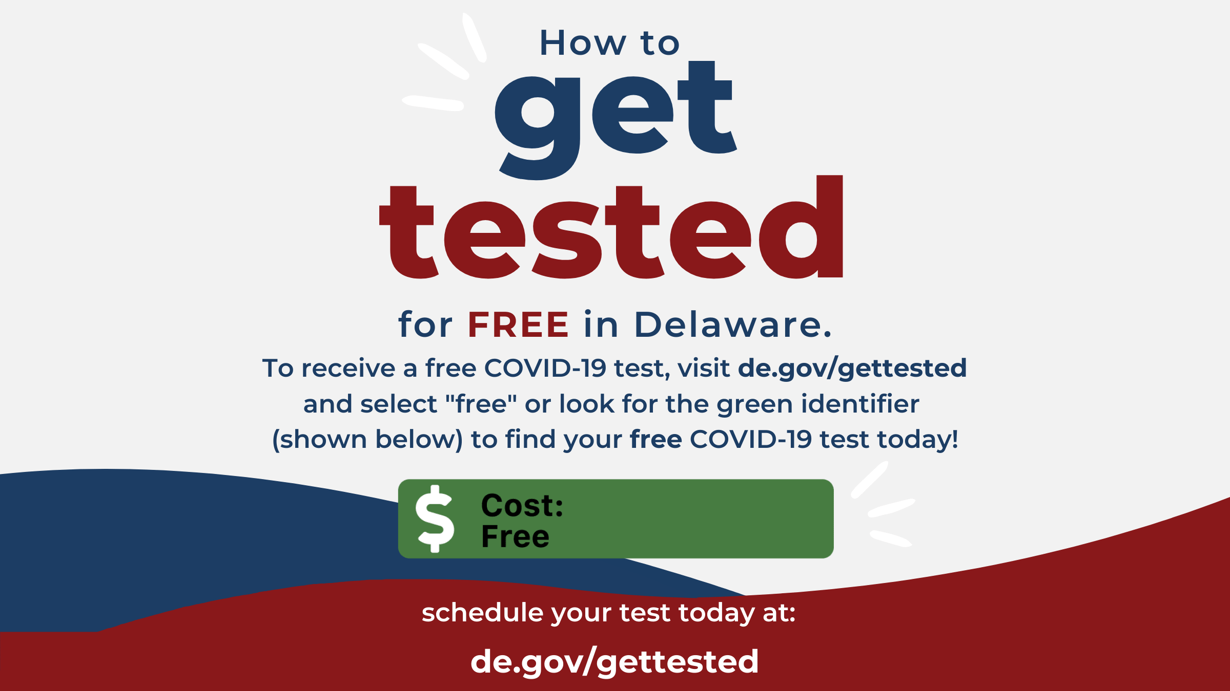 How to get tested for free in Delaware