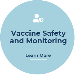 Vaccine Safety and Monitoring Button