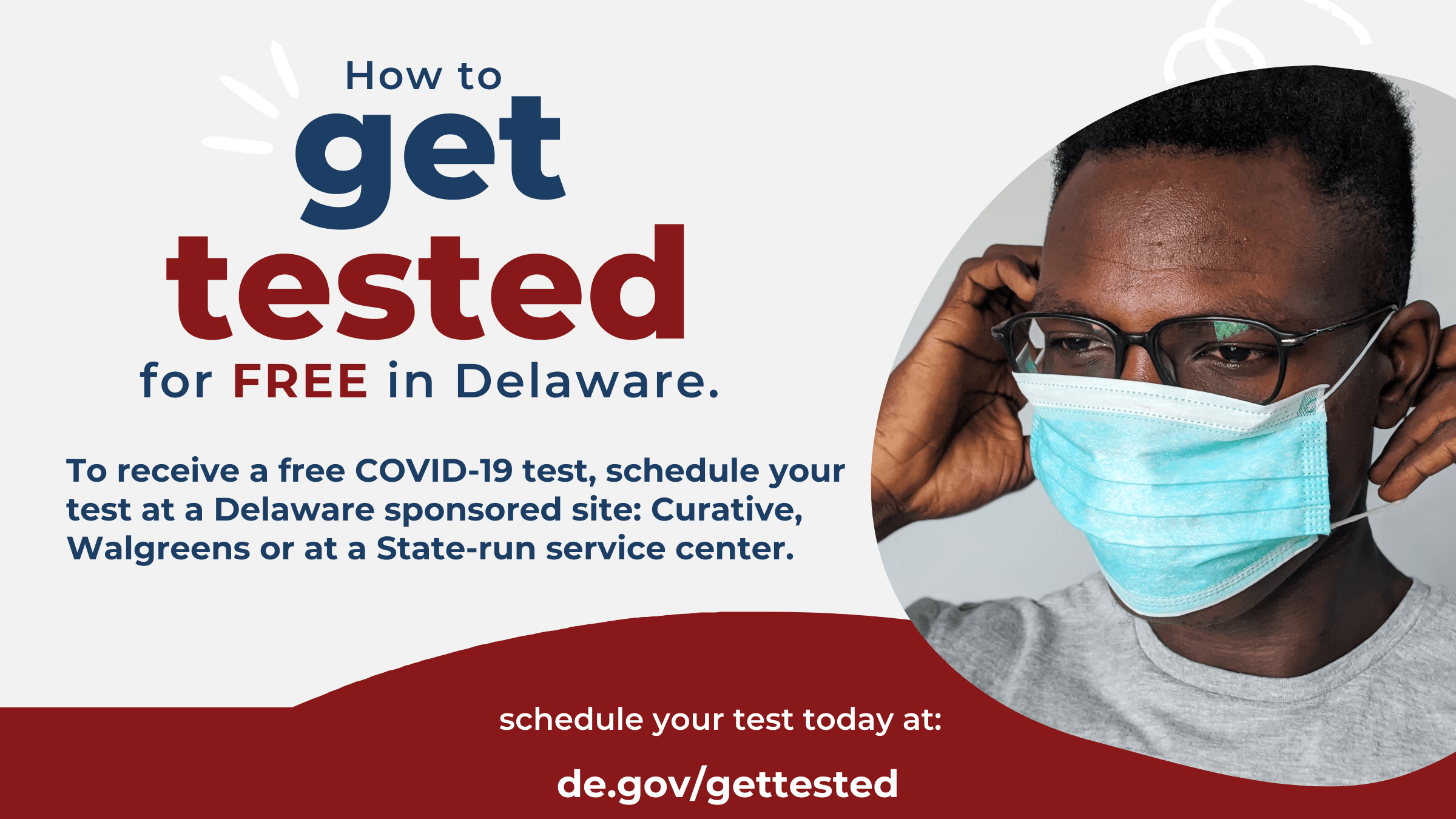 How to get tested for free in Delaware