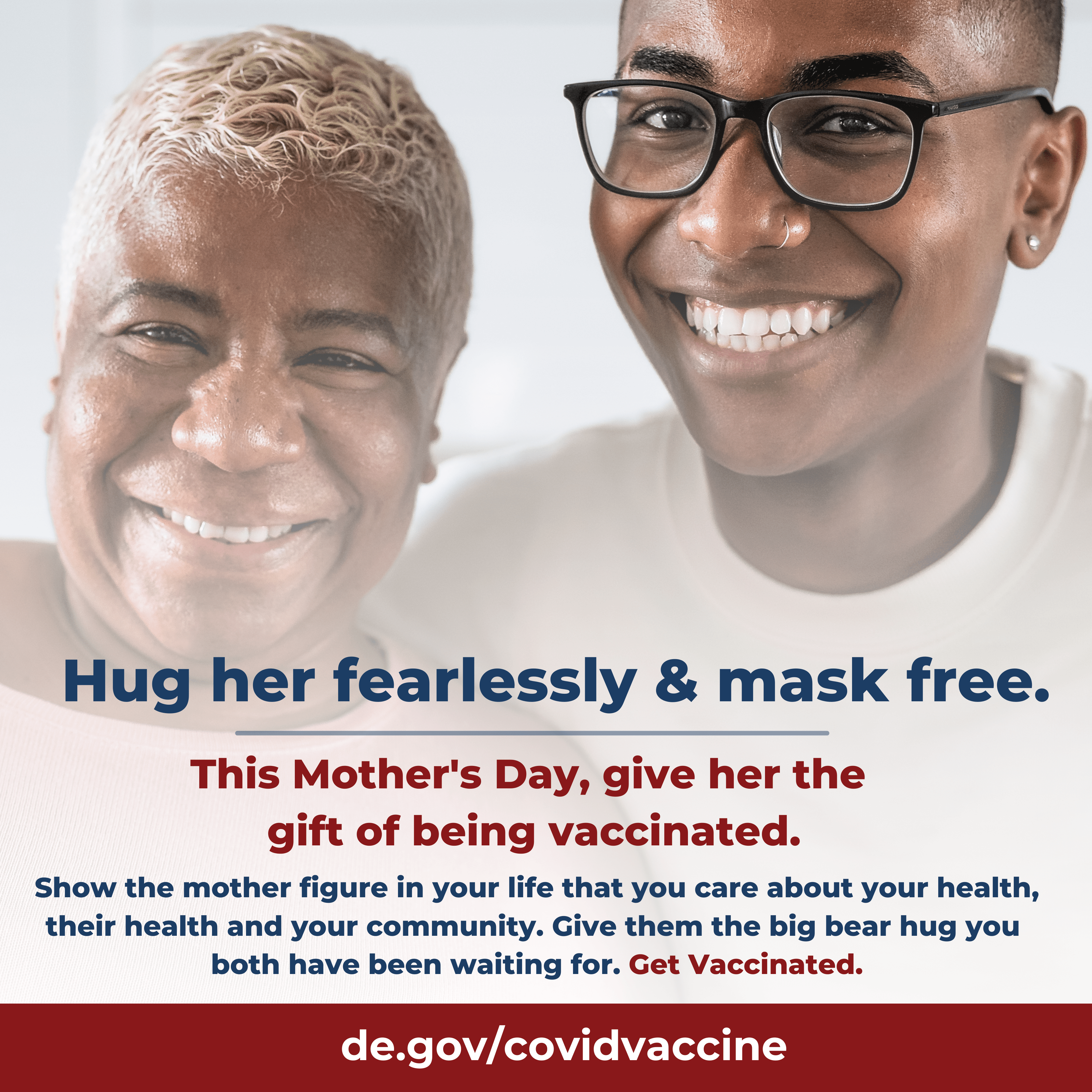 Are you ready to hug? Schedule your vaccine.