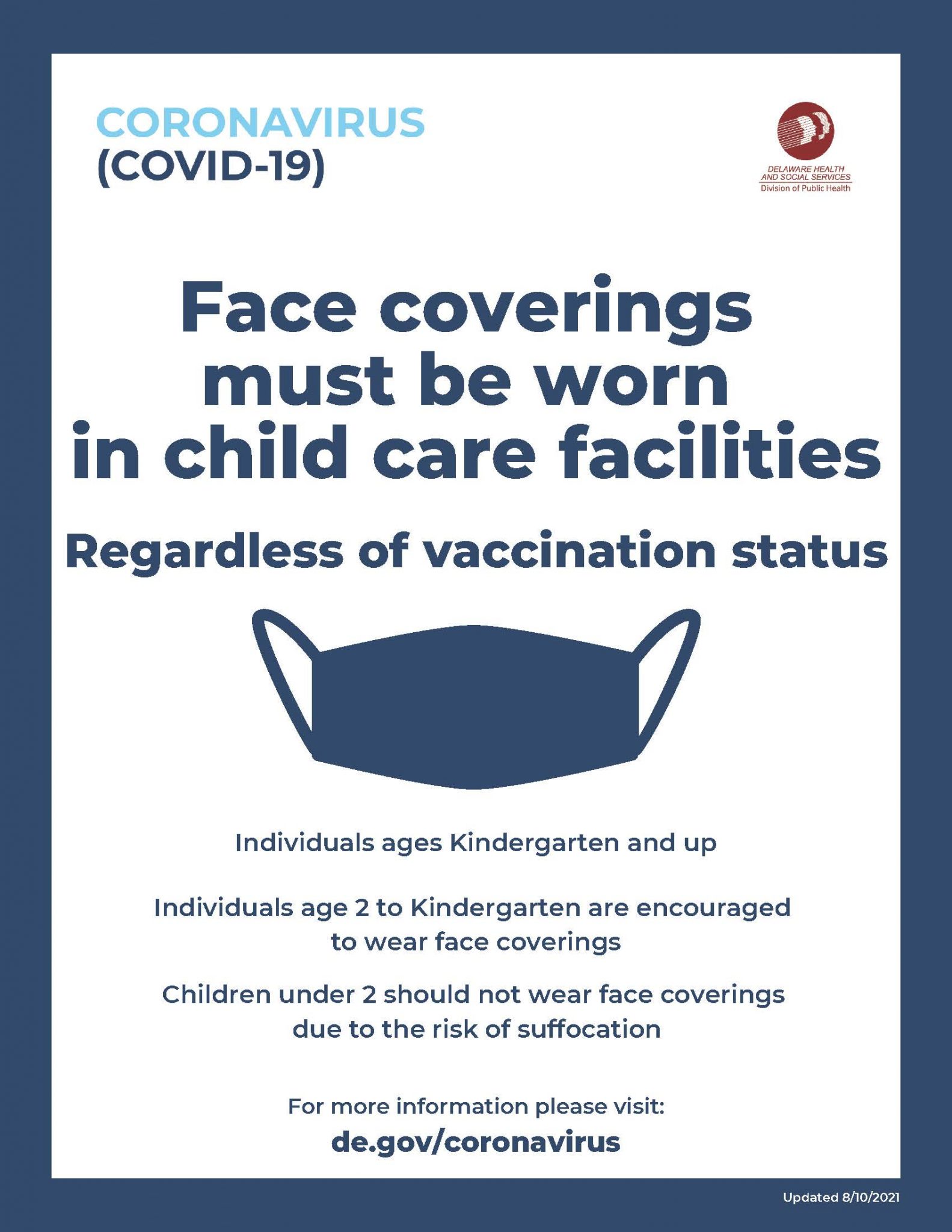 Printable Signs - Delaware's Coronavirus Official Website