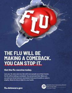 poster preview of the Flu 2021 flyer